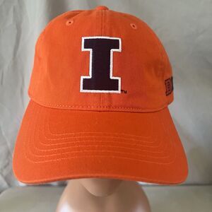 Illinois Fighting Illini Hat Cap Big 10 Ten StrapBack Main Gate Orange NCAA